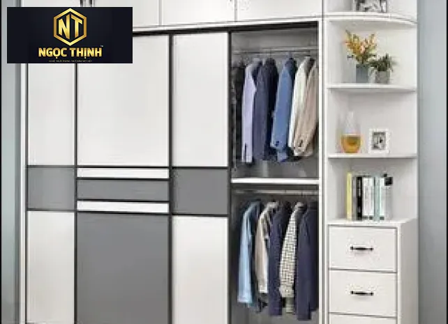 Xưởng Nội Thất Ngọc Thịnh Long Thành - Tủ quần áo hiện đại, đẹp, xu hướng hiện nay - TQANT35 Xưởng Nội Thất Ngọc Thịnh Long Thành - Tủ quần áo hiện đại, đẹp, xu hướng hiện nay - TQANT35